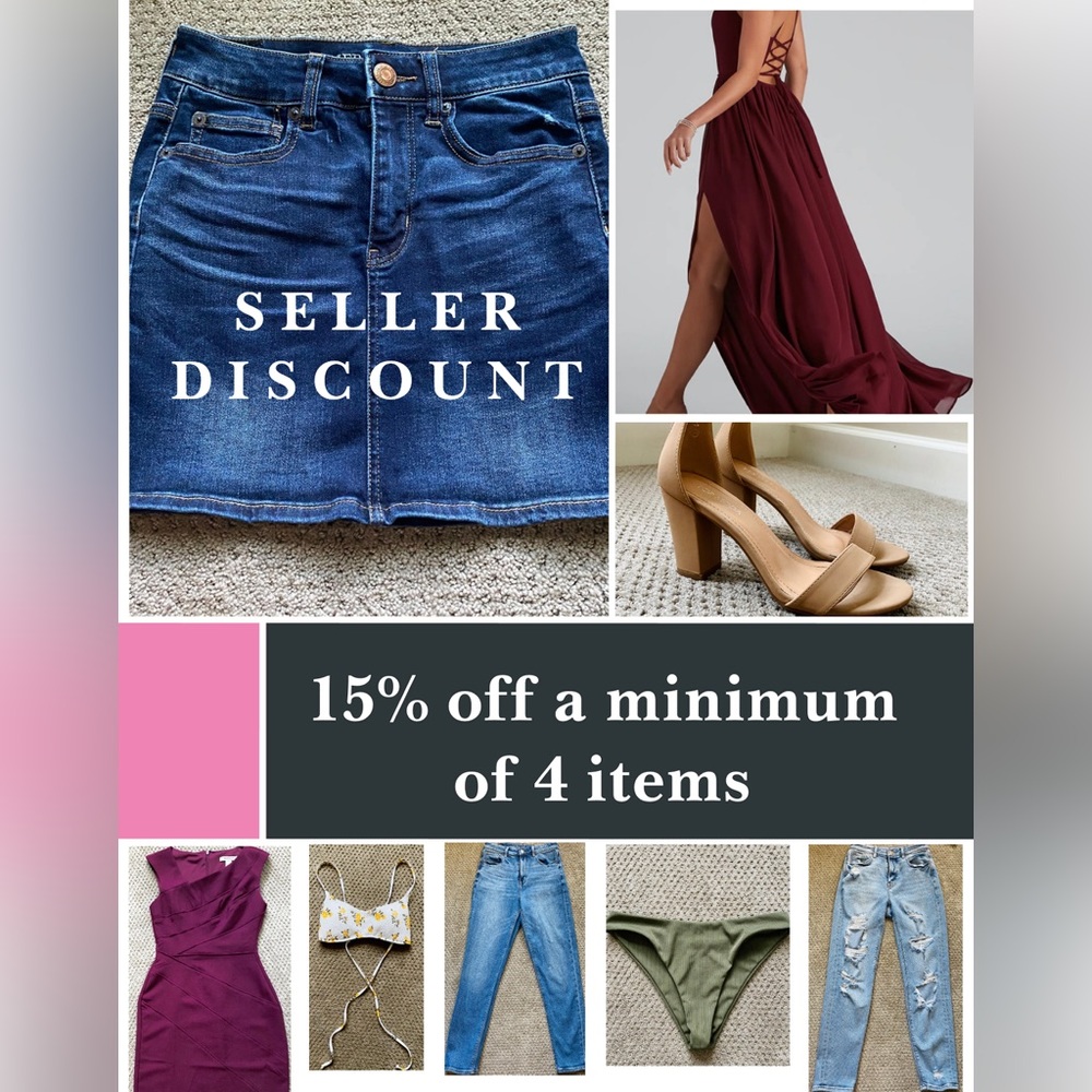 15% off 4 item bundles